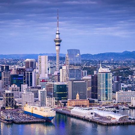Auckland Cbd, Parnell Ensuite+Patio+Secluded Garage Exterior foto